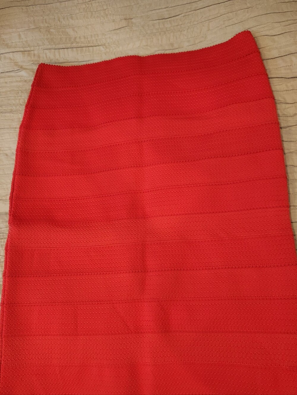 Hot Pink Bondage Style Pencil Skirt